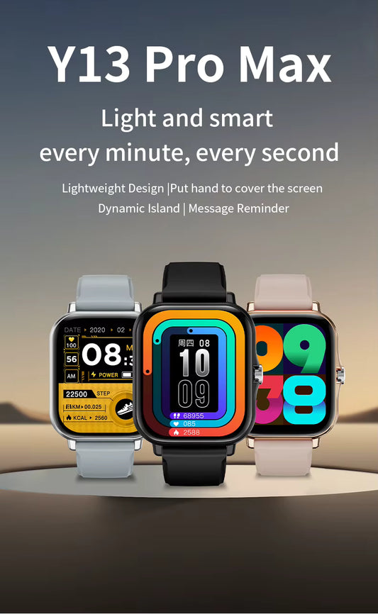 2026 New Smart Watch Bluetooth Talk Full Touch Screen Heart Rate Monitor Sports Fitness Smart Watch Men Women Gift